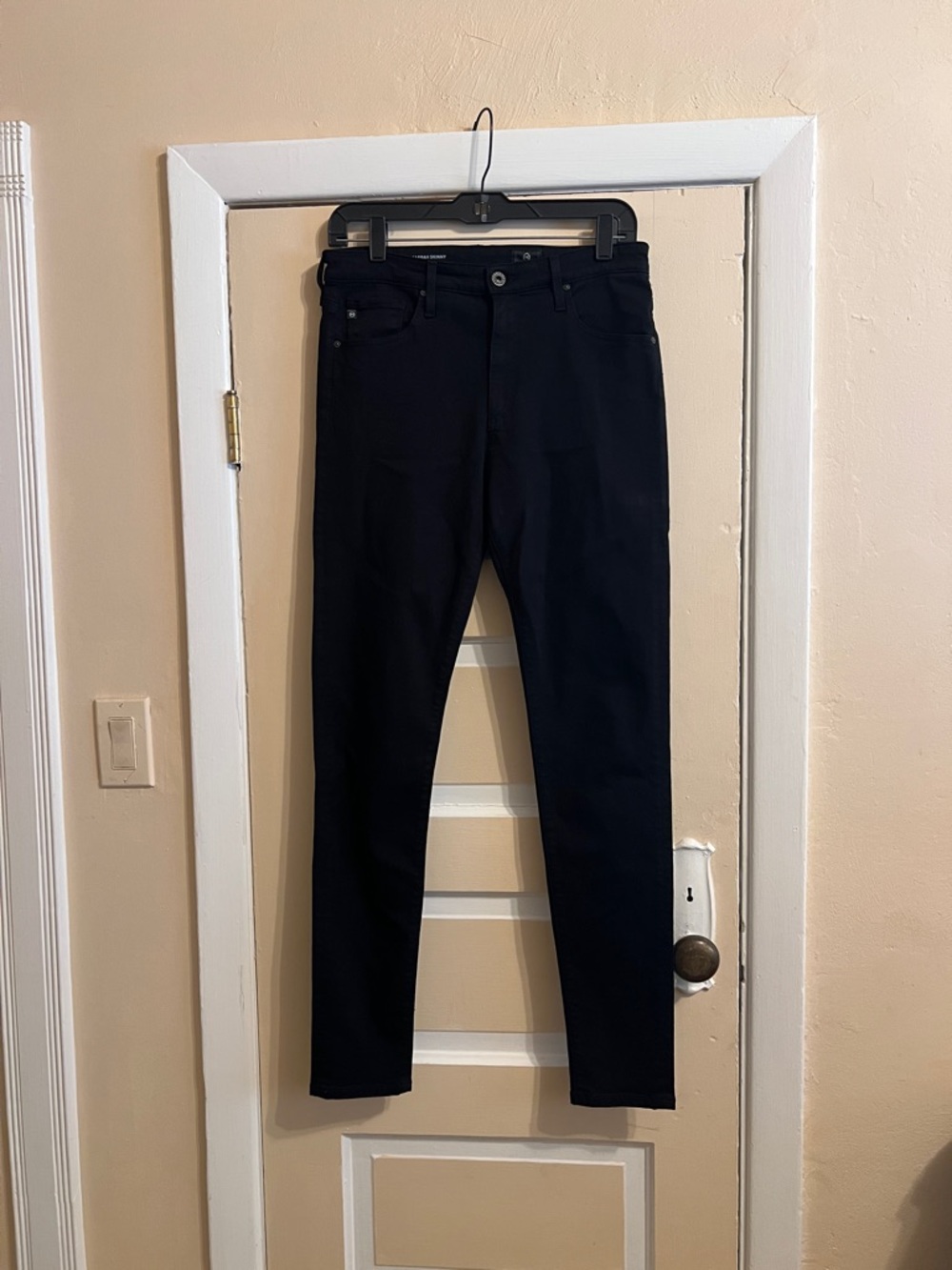 Ag Adriano Goldschmied Women's Skinny Jeans in Black